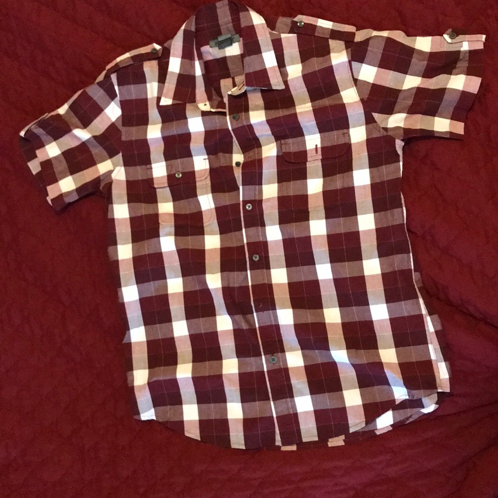 Spring+Mercer Short Sleeved Button Up